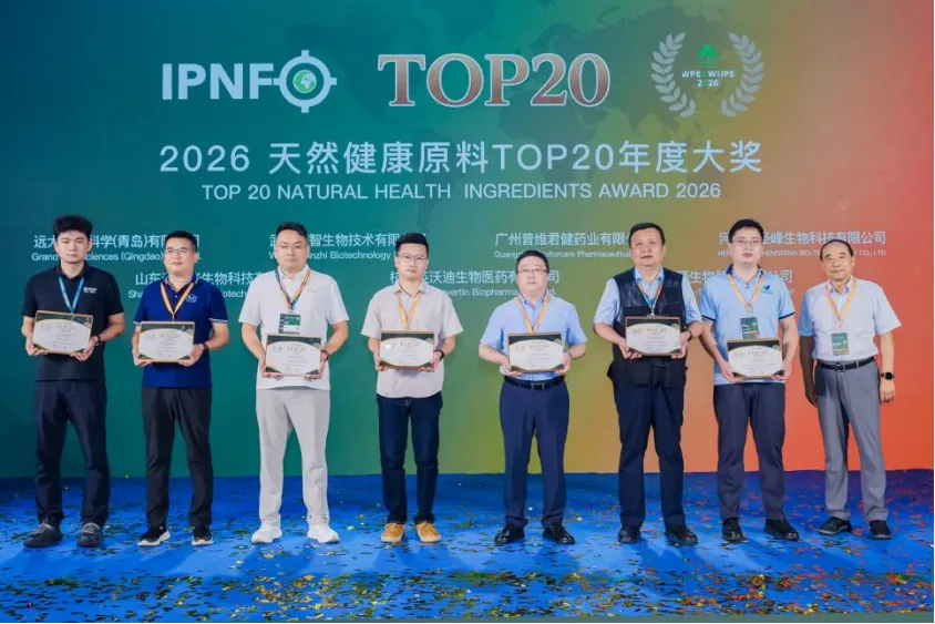CGE Probiotics modtager 2026 Top 20 Natural Health Ingredients Award, hvilket...